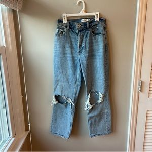 Abercrombie & Fitch ultra high rise 90s straight jeans